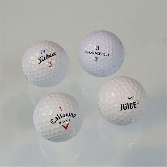 Collectible Golf Balls Stolichnaya Vodka Racing Wheels Disney Big Bertha Reuters - Picture 10 of 11